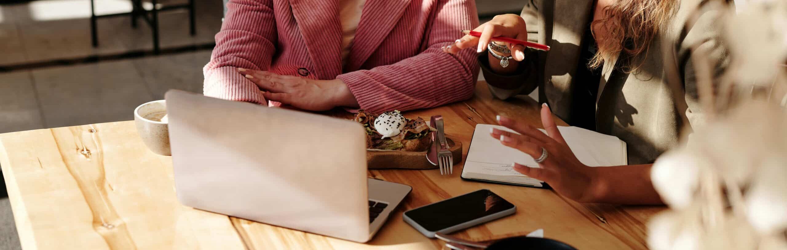 Photo by Marcus Aurelius: https://www.pexels.com/photo/woman-in-red-blazer-sitting-by-the-table-having-a-meeting-4063791/